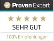 Logo Proven Expert: Sehr gut